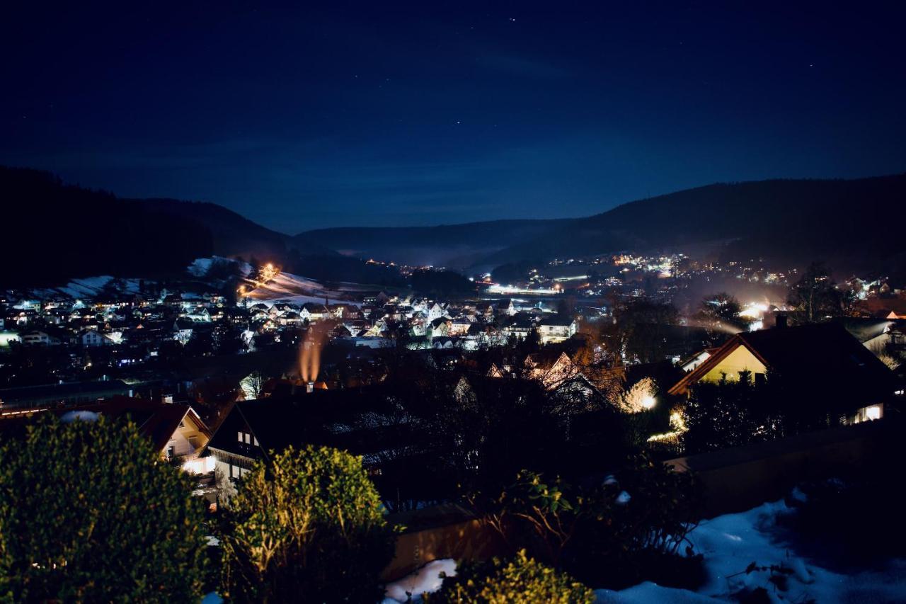 Appartement Mit Herrlicher Aussicht Uebers Murgtal Baiersbronn Exteriör bild
