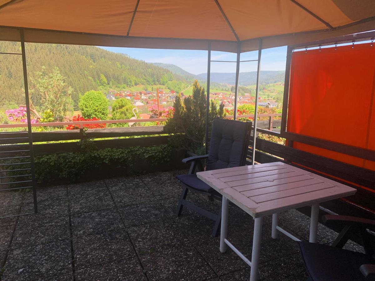 Appartement Mit Herrlicher Aussicht Uebers Murgtal Baiersbronn Exteriör bild